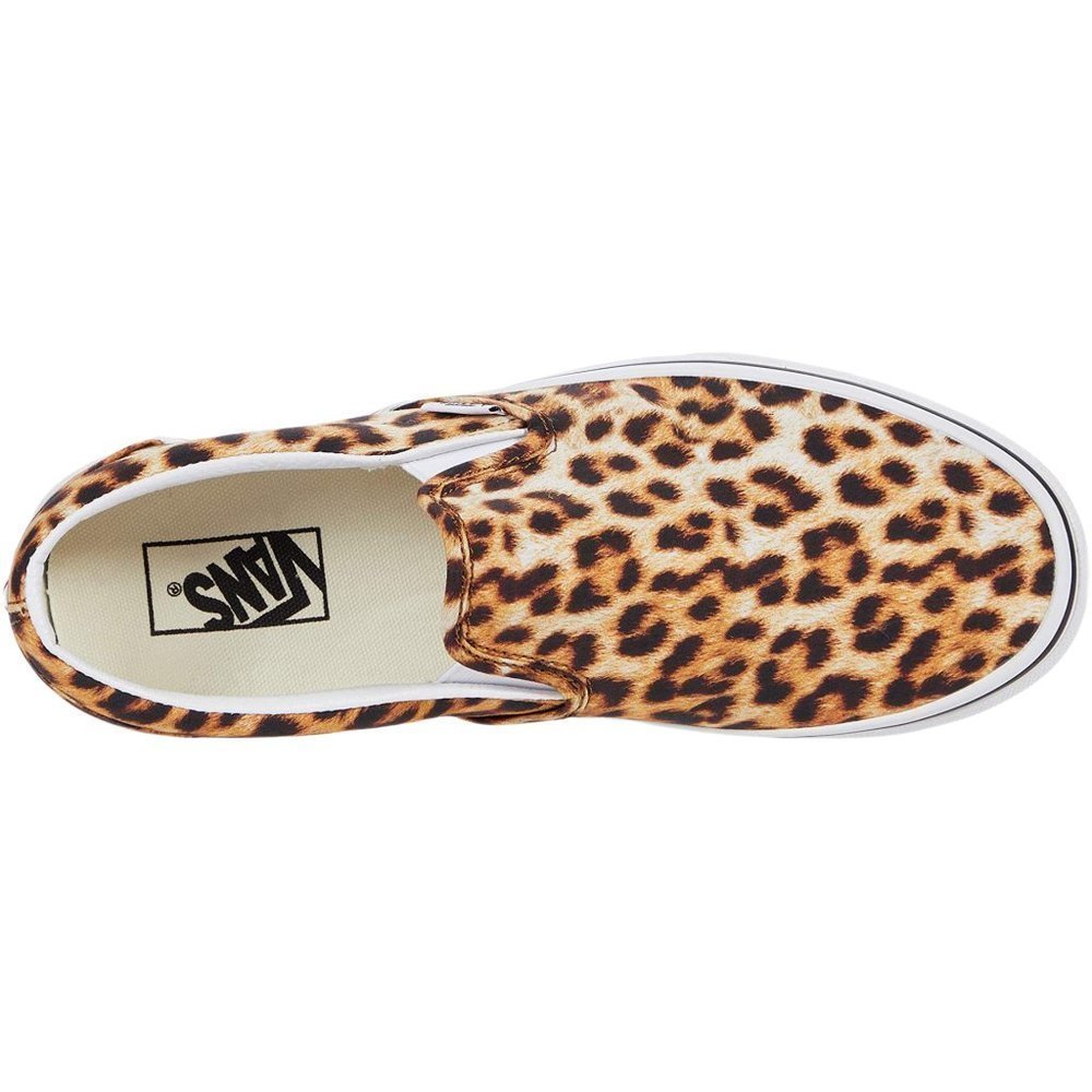 Vans womens leopard animal print slip on shoes - Picture 6 of 6